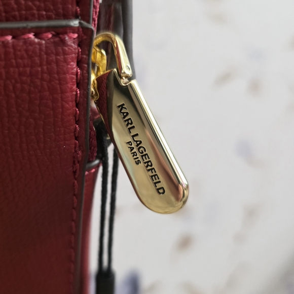 Karl Lagerfeld Paris Maybelle Heart Crossbody Bag - Picture 5 of 7